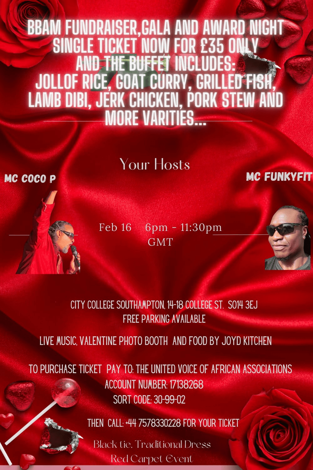 BBAM fundraiser, gala and awards night